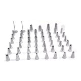 Piping Tips Stainless Steel Toxic Free Rust Proof Cake Decorating Nozzles for Home Baking