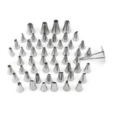 Piping Tips Stainless Steel Toxic Free Rust Proof Cake Decorating Nozzles for Home Baking