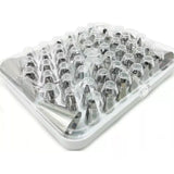 Piping Tips Stainless Steel Toxic Free Rust Proof Cake Decorating Nozzles for Home Baking