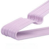 Clothes Hangers Prevent Slip Space Saving Heavy Duty Dry Wet Thick Clothes Hangers for Home Dormitory Purple