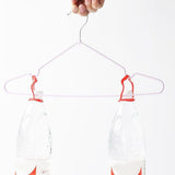 Clothes Hangers Prevent Slip Space Saving Heavy Duty Dry Wet Thick Clothes Hangers for Home Dormitory Purple - Extra Image