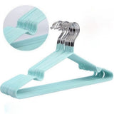 Clothes Hangers Prevent Slip Space Saving Heavy Duty Dry Wet Thick Clothes Hangers for Home Dormitory Green