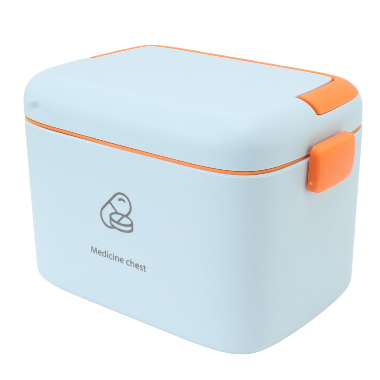 Large Medicine Storage Box Organizer Container Family Emergency Medicine Case with Removable Tray Type A
