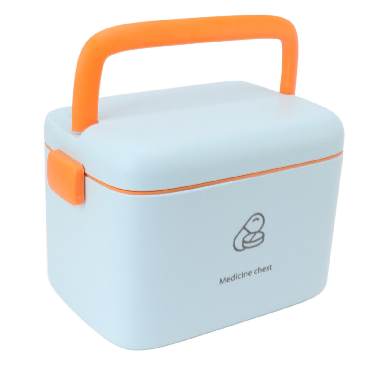 Large Medicine Storage Box Organizer Container Family Emergency Medicine Case with Removable Tray Type A