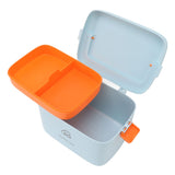 Large Medicine Storage Box Organizer Container Family Emergency Medicine Case with Removable Tray Type A