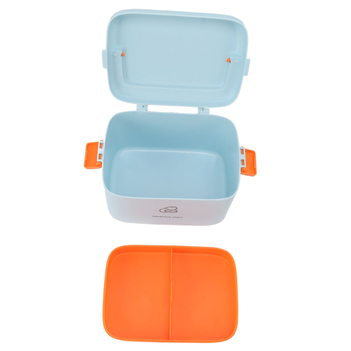 Large Medicine Storage Box Organizer Container Family Emergency Medicine Case with Removable Tray Type A