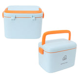 Large Medicine Storage Box Organizer Container Family Emergency Medicine Case with Removable Tray Type A