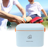 Large Medicine Storage Box Organizer Container Family Emergency Medicine Case with Removable Tray Type A - Extra Image