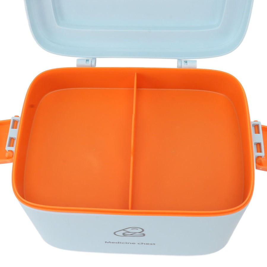 Large Medicine Storage Box Organizer Container Family Emergency Medicine Case with Removable Tray Type A