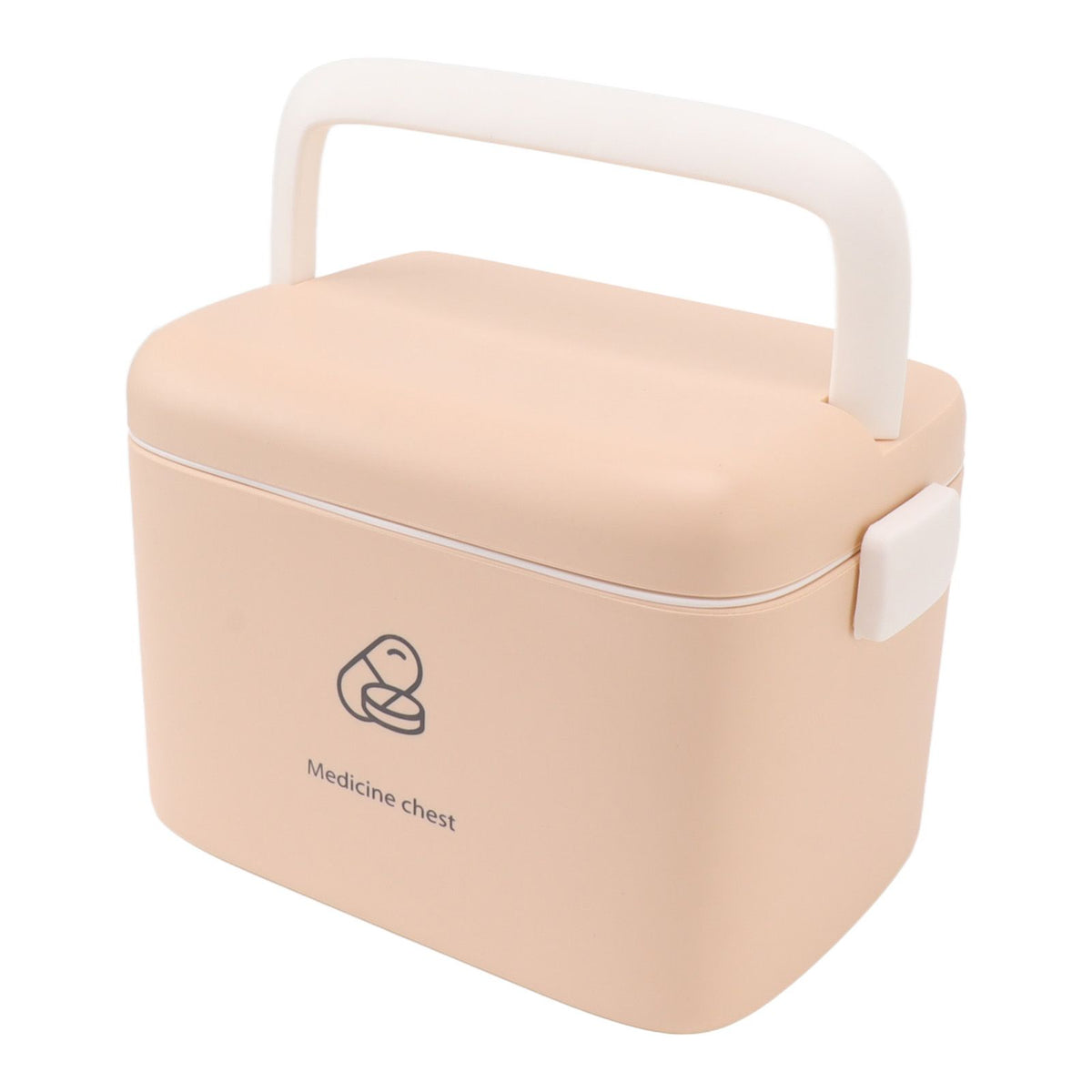 Large Medicine Storage Box Organizer Container Family Emergency Medicine Case with Removable Tray Type C