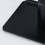 4PCS Clothes Hooks Strong Adhesive Wall Hook 304 Stainless Steel Hanging Hooks Black Square - Close-Up Angle