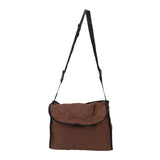 Wheelchair Back Pouch Polyester Hanging Storage Bag Electric Walker Backpack Bag Brown