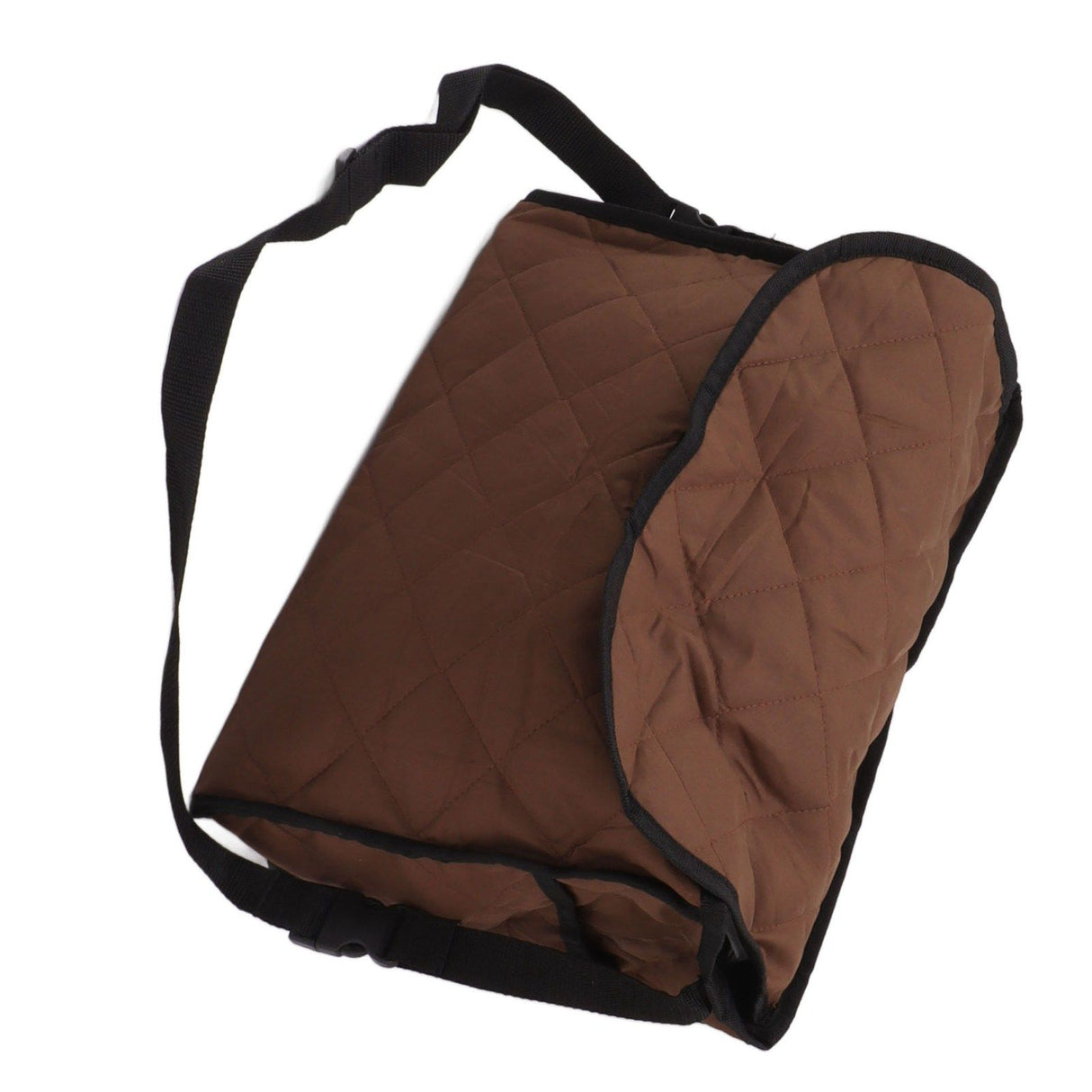 Wheelchair Back Pouch Polyester Hanging Storage Bag Electric Walker Backpack Bag Brown