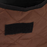 Wheelchair Back Pouch Polyester Hanging Storage Bag Electric Walker Backpack Bag Brown