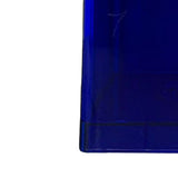 Clear Money Saving Bank Building Block Design Rectangular Transparent Coin Saving Box for Kids Boys Girls Blue 8.9x8.9x9.2cm / 3.5x3.5x3.6in
