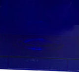 Clear Money Saving Bank Building Block Design Rectangular Transparent Coin Saving Box for Kids Boys Girls Blue 8.9x8.9x9.2cm / 3.5x3.5x3.6in - Extra Image