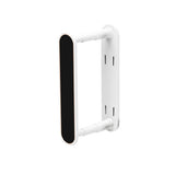 Clothes Drying Rack Plastic Retractable Cloth Hanger for Laundry Balcony Mudroom Bedroom Elegant White