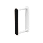 Clothes Drying Rack Plastic Retractable Cloth Hanger for Laundry Balcony Mudroom Bedroom Elegant White