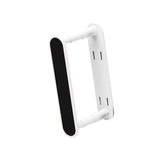 Clothes Drying Rack Plastic Retractable Cloth Hanger for Laundry Balcony Mudroom Bedroom Elegant White