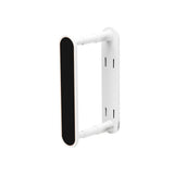 Clothes Drying Rack Plastic Retractable Cloth Hanger for Laundry Balcony Mudroom Bedroom Elegant White