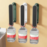 Clothes Drying Rack Plastic Retractable Cloth Hanger for Laundry Balcony Mudroom Bedroom Elegant White