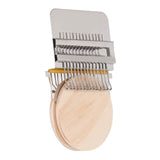 Darning Loom Weave Tool Small Weaving Loom Kit with 14 Hooks 1 Needle for Hand Knitting DIY Crafts - Close-Up Angle