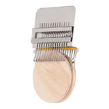 Darning Loom Weave Tool Small Weaving Loom Kit with 14 Hooks 1 Needle for Hand Knitting DIY Crafts - Extra Image