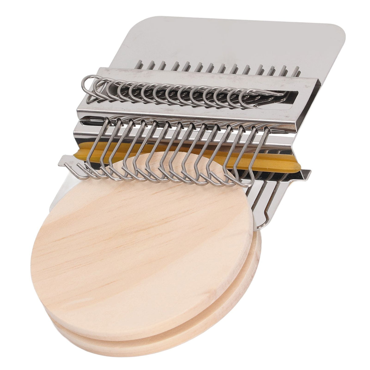 Darning Loom Weave Tool Small Weaving Loom Kit with 14 Hooks 1 Needle for Hand Knitting DIY Crafts
