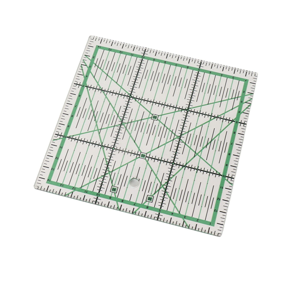 Quilting Ruler Transparent Acrylic DIY Grid Quilt Rulers with Precise Scale for Ironing Sewing Patchwork Measuring