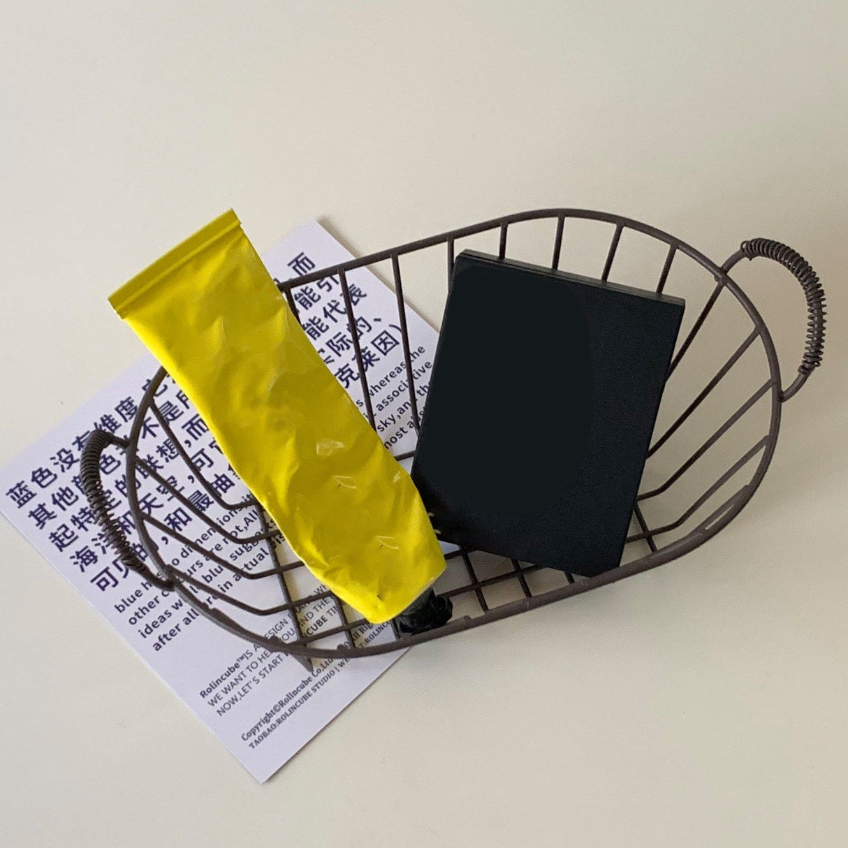 Wire Baskets Iron Handhold Storage Bins for Kitchen Cabinets Pantry Bathroom Laundry Room Refridge Black