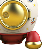 Cartoon Style Space Rocket Piggy Bank Money Bank Money Saving Jar Boys Girls Gift Romantic Pink Gold