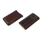 Leather Cigar Holder Travel Portable Soft Touch Elegant Breathable Cigar Case for Gift Giving