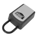 Key Lock Box Large Capacity Wall Mounted Resettable 4 Digit Key Storage Security Lockbox for House Keys