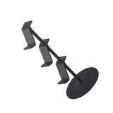 3 Layer Game Controller Storage Rack Hollow Headphone Game Console Controller Holder Stand Organizer for XBOX Black