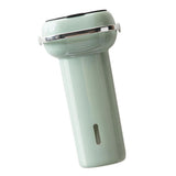 Paper Cup Dispenser Wall Mounted Multifunctional Large Capacity Universal Pull Type Cup Holder with Portable Handle Green