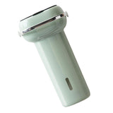 Paper Cup Dispenser Wall Mounted Multifunctional Large Capacity Universal Pull Type Cup Holder with Portable Handle Green