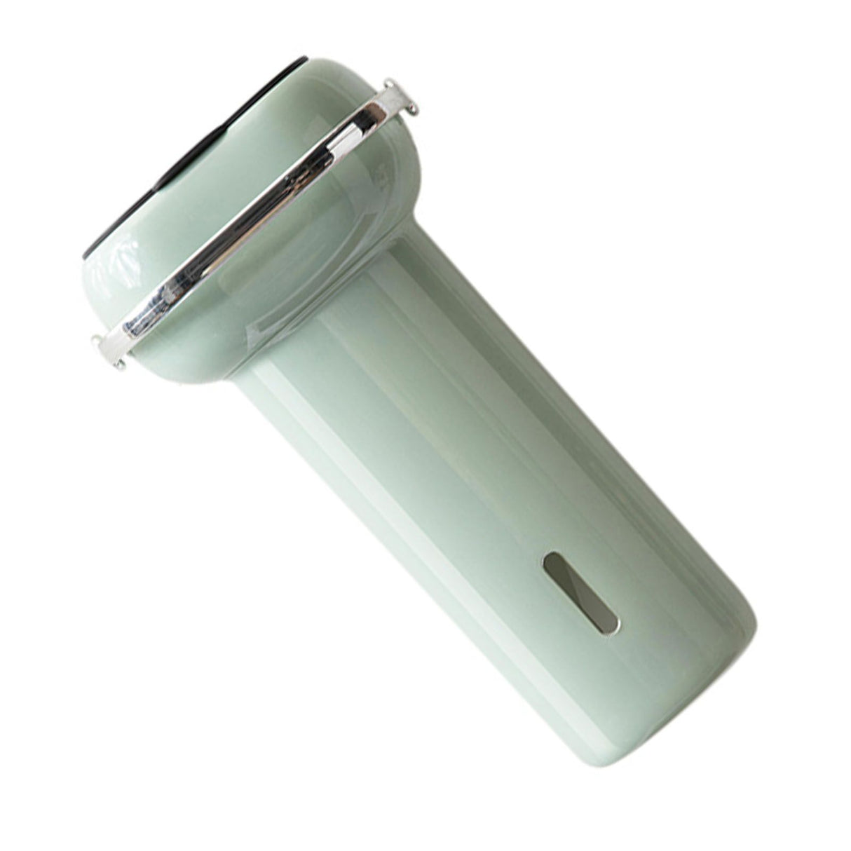 Paper Cup Dispenser Wall Mounted Multifunctional Large Capacity Universal Pull Type Cup Holder with Portable Handle Green