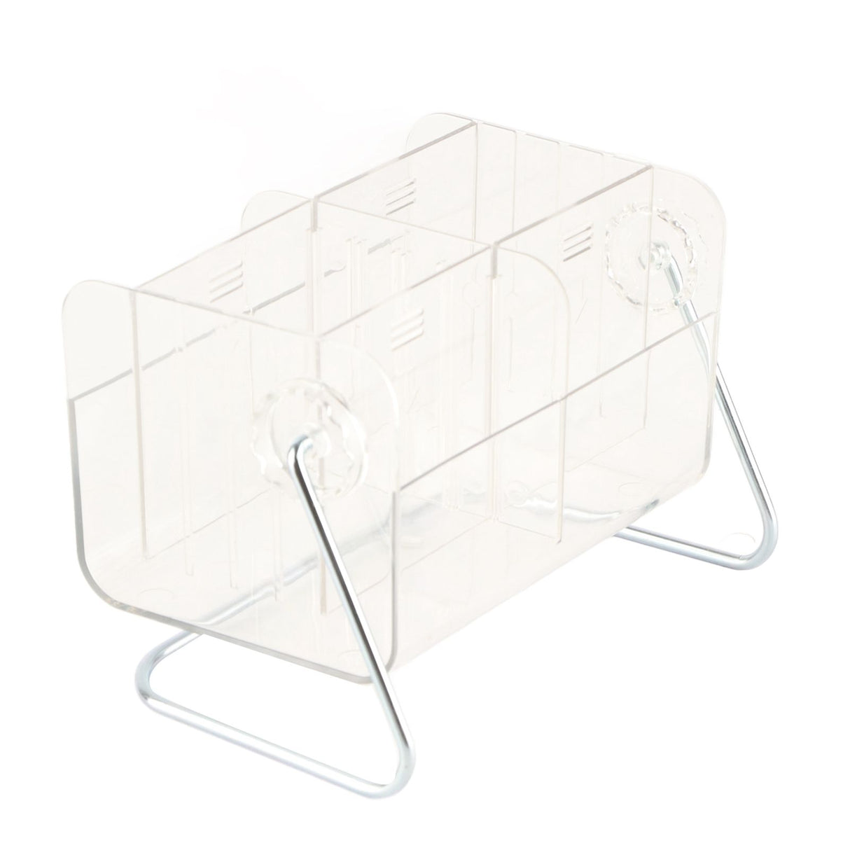 Clear Plastic Remote Control Holder Desk Organizer Transparent Mobile Phone Case Glasses Sundries Storage Box