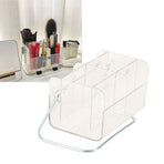 Clear Plastic Remote Control Holder Desk Organizer Transparent Mobile Phone Case Glasses Sundries Storage Box
