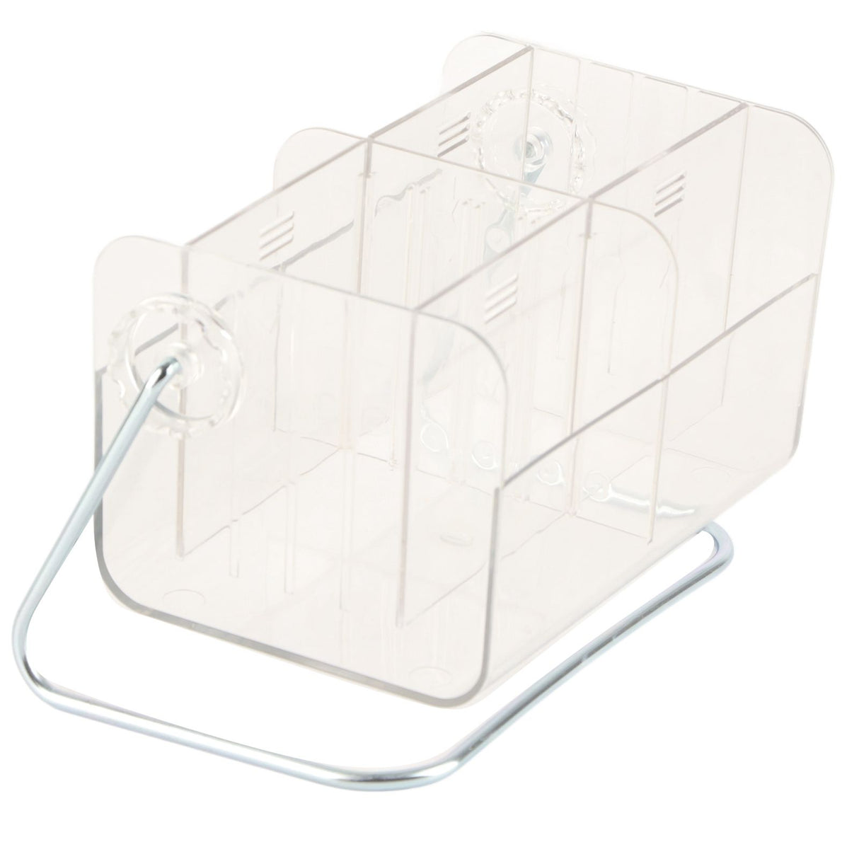 Clear Plastic Remote Control Holder Desk Organizer Transparent Mobile Phone Case Glasses Sundries Storage Box