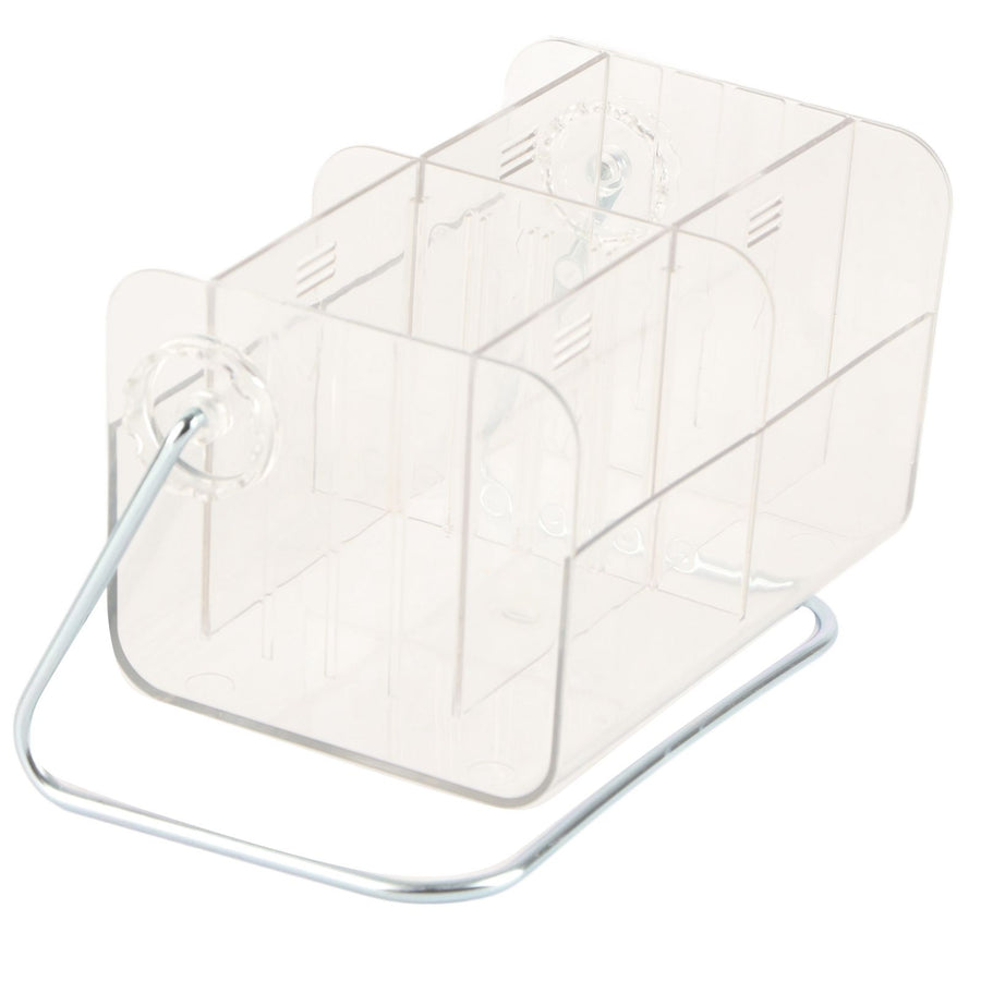 Clear Plastic Remote Control Holder Desk Organizer Transparent Mobile Phone Case Glasses Sundries Storage Box