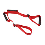 Leg Lifter Strap 40in Long Multiple Loops Elderly Mobility Aids for Wheelchair Car Physical Therapy - Side View