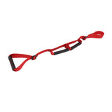 Leg Lifter Strap 40in Long Multiple Loops Elderly Mobility Aids for Wheelchair Car Physical Therapy - Rear View