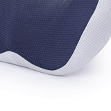 Seating Cushion Soft Comfortable Breathable Buckle Curved Chair Cushion for Office Working Dark Blue 48x39x14cm/18.9x15.4x5.5in(Approx.)