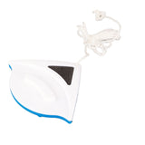 Window Double Side Wiper Plastic Ergonomic Handle Magnetic Glass Cleaning Wiper for High Rise Residential 3-8mm - Side View