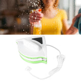 Window Double Side Wiper Plastic Ergonomic Handle Magnetic Glass Cleaning Wiper for High Rise Residential 20-30mm - Extra Image