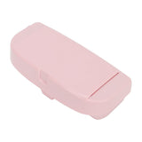 Multifunctional Car Glasses Holder Case Car Sun Visor Sunglasses Case Holder Eye Glasses Organizer Box With Clip Pink