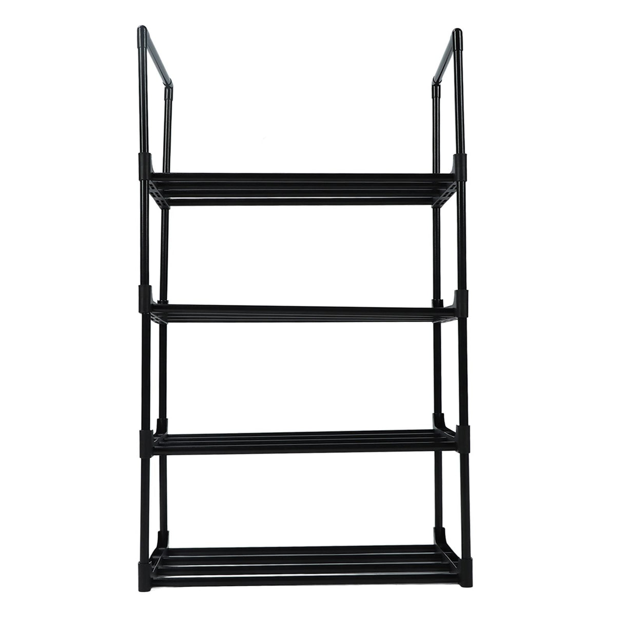 Shoe Rack Multifunctional Multilayer Large Capacity Shoe Shelf for Closet Hallway Bedroom Entryway 1 Column 4 Layers