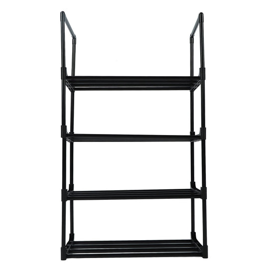 Shoe Rack Multifunctional Multilayer Large Capacity Shoe Shelf for Closet Hallway Bedroom Entryway 1 Column 4 Layers