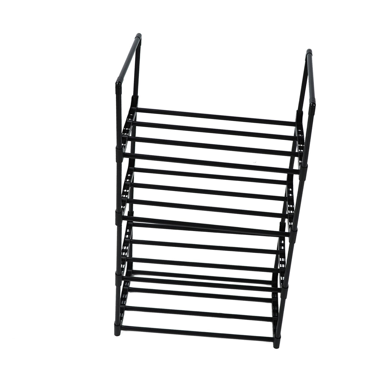 Shoe Rack Multifunctional Multilayer Large Capacity Shoe Shelf for Closet Hallway Bedroom Entryway 1 Column 4 Layers